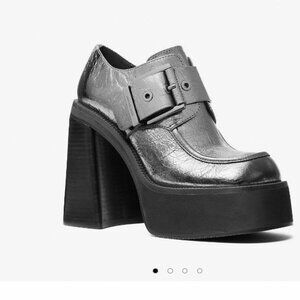Michael Kors Colby Metallic Platform Loafer-NEW